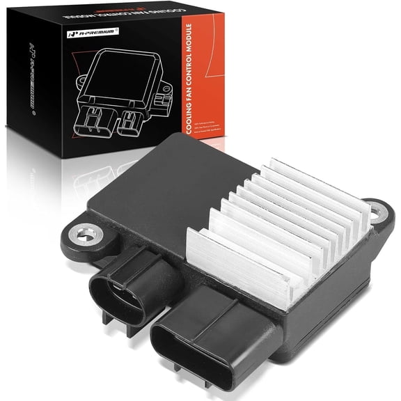 A-Premium Engine Cooling Fan Control Module Compatible with Toyota Corolla 2009-2019, Corolla iM 2017-2018, Matrix 2009-2014, C-HR 2018-2019 & Pontiac Vibe 2009-2010, L4 1.8L 2.0L, Replace 8925712020