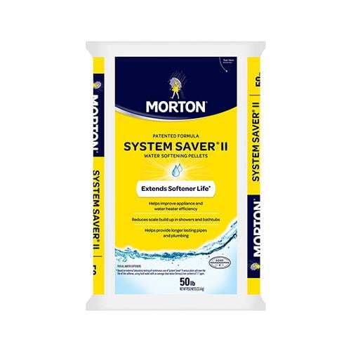 Morton Salt F125010000G 50-Lb. System Saver II Pellets - Walmart.com ...