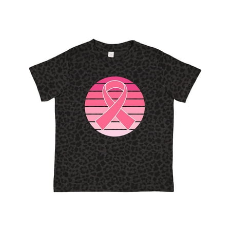 

Inktastic Breast Cancer Pink Ribbon Retro Gift Toddler Toddler Girl T-Shirt