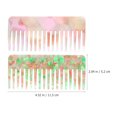 thumbnail image 2 of Comb Set for Women 2Pcs Wide Tooth Anti Static Hair Styling Tools Acetic Acid Sheet, 2 of 8