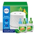 thumbnail image 1 of Febreze PLUG Scent Booster Starter Kit, White, Oil Diffuser, Air Freshener Plug In, Continuous Scent Device + 1 Gain Original Refill, 1 of 21