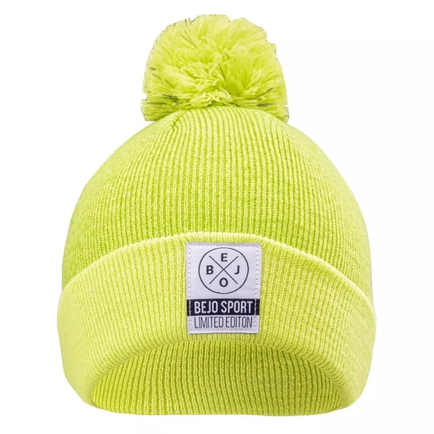 Bejo - Gorro de Invierno Kese Niños (Lima Golpe, Amarillo Lima Mezcla)