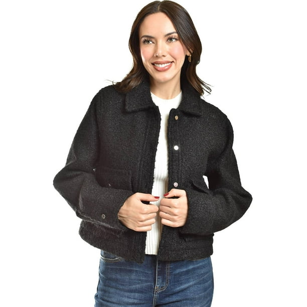 Chaqueta Teddy Roman Fashion /Juvenil, 121 (Negro) negro M