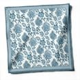 thumbnail image 3 of Vargottam Designer Cotton Twill Napkins - Set of 12, 20-Inch,Blue Floral Design, Durable & Absorbent Cloth Napkins for Dining, Parties, and Home Decor - Machine Washable, 3 of 8
