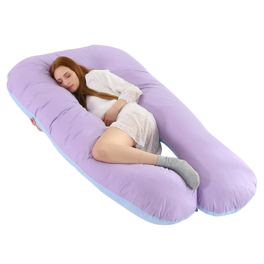 U-Shaped Pregnancy Pillows, Pure Cotton Maternity Pillow, Full Body ...