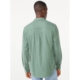 thumbnail image 3 of Free Assembly Men's Double Cloth Stripe Shirt, 3 of 6