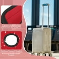thumbnail image 3 of Uxcell Luggage Handle Wrap for Suitcase 2 Pcs Bright Color Neoprene Comfort Soft Handle Covers Red, 3 of 6
