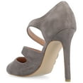 thumbnail image 3 of Journee Womens Zeera Round Toe High Stiletto Pumps, 3 of 10
