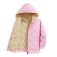 thumbnail image 4 of Boys Winter Lined Hooded Jacket Zip up Thickened Warm Coat for Children Youth Cold Weather Winter Jacket for Boys Outdoor, 4 of 6