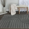 thumbnail image 2 of Better Homes & Gardens Arches Hi Low Area Rug, Gray, 5'x7', 2 of 8