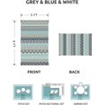 thumbnail image 4 of Outdoor Rug Carpet x ft Colorful Patio RugsBoho Reversible RV Camping Rug Mat for Camper Balcony Backyard Picnic Deck Rug Portable Colorful, 4 of 5