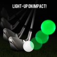 thumbnail image 2 of Lot de 3 Balles de Golf Lumineuses, Multicolores, Taille Unique, 2 of 5