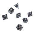 thumbnail image 3 of Dados, juego de rol de 7 piezas, dados de resina, juego de dados, artesanía excepcional, 3 of 12