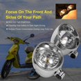 thumbnail image 5 of Motorcycle Headlights- Bullet Headlights Fog Light Motorcycle Fog Lights(2pcs), 5 of 5