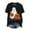 A02_Black, variant on Towmus Woman Halloween Shirt Pumpkin Funny Family Party Celebration Short Sleeve T Shirts for Women Fall Graphic Tees Tops