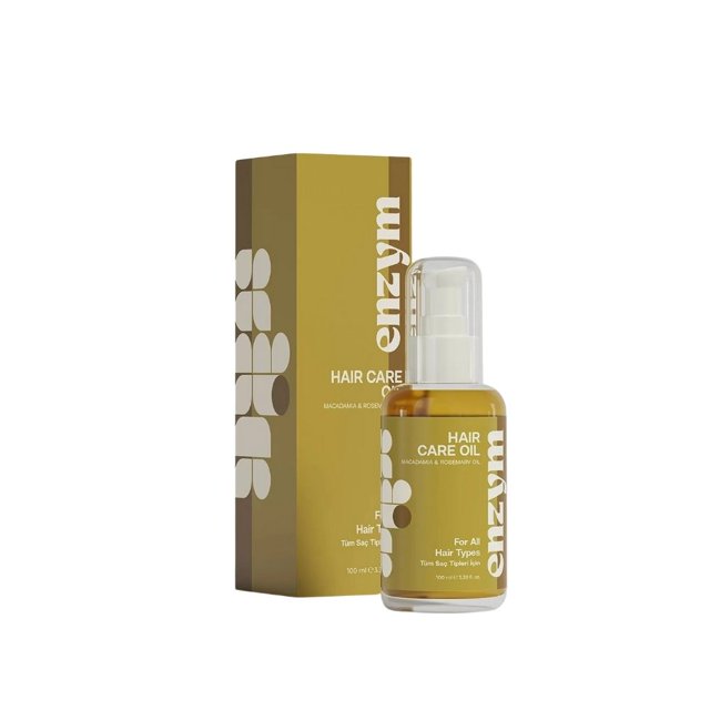 Enzym Huile de Soin Capillaire Naturelle Complexe Réparateur avec Effet de Croissance Rapide 100 ml