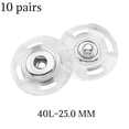 thumbnail image 1 of BUYISI Blend Seamlessly Invisible Exquisite Buckles Pairs Sewing Snap Buttons 40L=25.0 Mm, 1 of 5