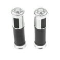 thumbnail image 1 of jinwen Custom CNC Motorcycle 7/8inch Handlebars Bar end Rubber Gel Hand Grip, 1 of 5