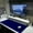 Navy Blue, variant on Purple Mouse Pad Extended Large Gaming Lavender Mousepad XL Big Long Oversized Desk Mat Stitched Edges 31.5 X 11.8 Inch for Home Office