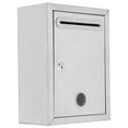 thumbnail image 4 of Mobutofu Stainless Steel Locking Storage Box Wall Mount Mailbox for Suggestions and Complaints, 4 of 8