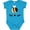 Turquoise, variant on Inktastic Honey Bee Beekeeper Girls Baby Bodysuit