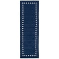 thumbnail image 6 of SAFAVIEH Kids Dotted Border Area Rug, Navy, 7' x 7' Square, 6 of 7