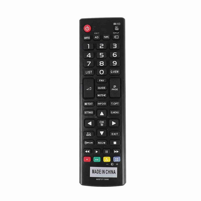 Control remoto para AKB7371568 Controlador de reemplazo de funciones de Smart TV