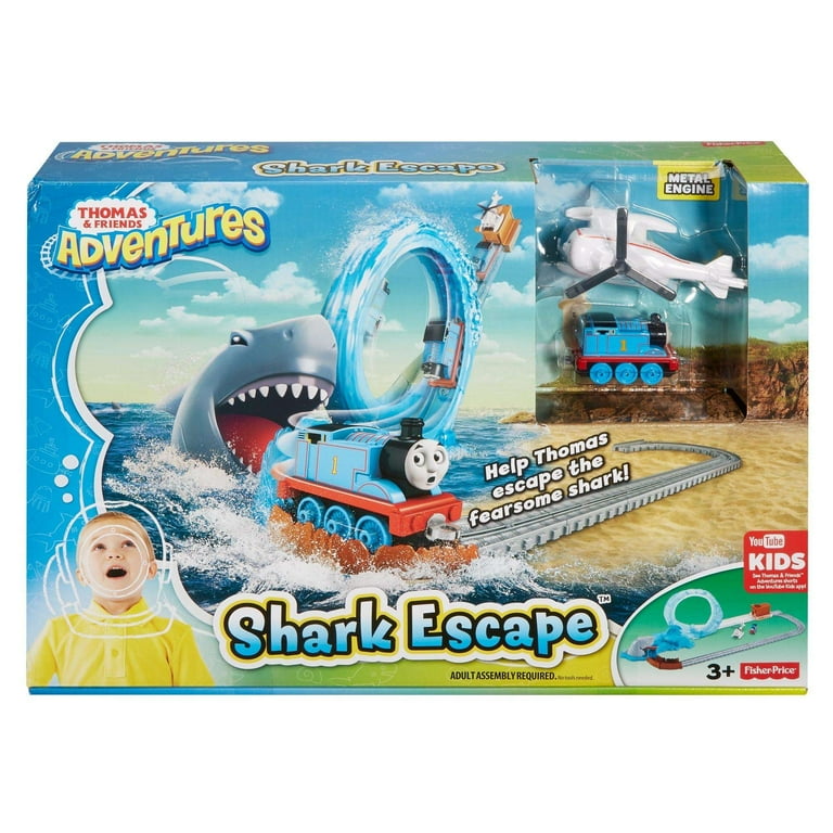 Thomas Friends Adventures Shark Escape Train Track Set