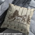 thumbnail image 2 of Homewish Jungle Wolf Animal Fabric by the Yard 1 Yard for Adult, Woodland Wildlife Room Decor Fabric by the Yard, Rustic Lodge Cabin Sewing Fabric, Breathable Home Decor, 2 of 6