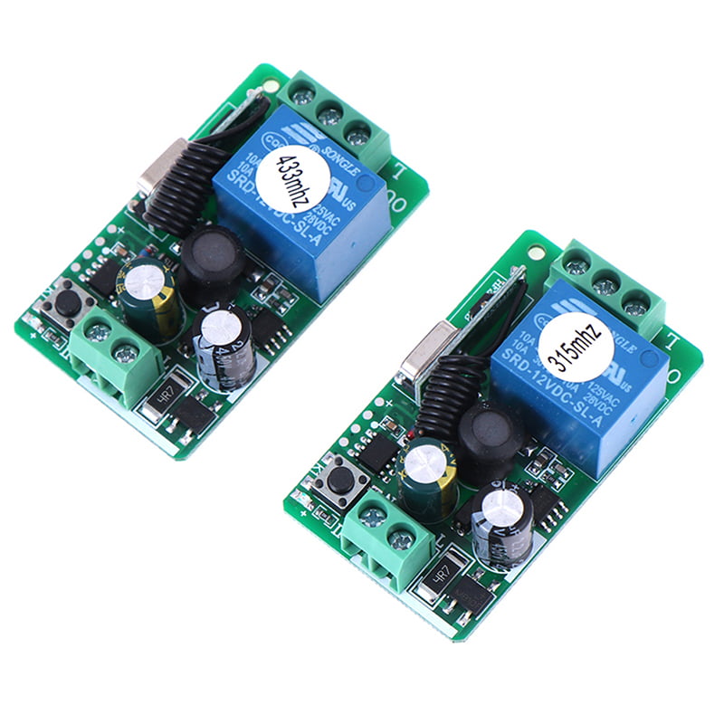 315/433MHz Wireless Light ON OFF Remote Control Switch Receiver Transmitter 220V 