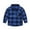 Dark Blue, variant on ANINEO Boys Button Down Shirt Kid Flannel Shirt Toddler Buffalo Plaid Shirt Boys Western Shirts Long Sleeve Shirt