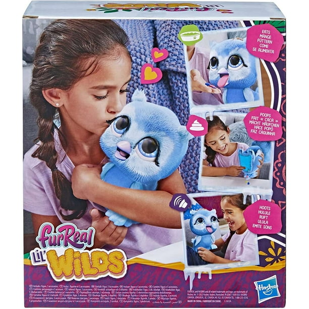 FurReal Lil Wilds Owlen Owl - Interactive Playground Pet - Walmart