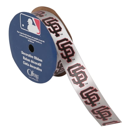 Offray 7/8 x9 MLB San Francisco Giants Ribbon