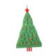 thumbnail image 3 of Calendario de Adviento de Navidad Colgante con Bolsillos Organizador de Pared Tela Lino Resistente Adecuado para Niños Familias Cuenta, 3 of 9