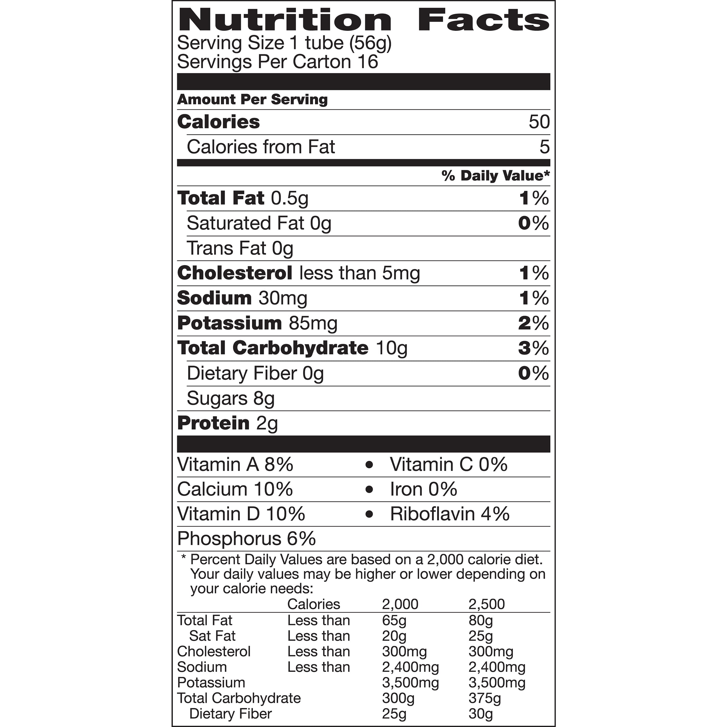 Yoplait Go Gurt Nutrition Facts Bios Pics