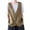 27## Khaki, variant on Cotton Linen Vest For Women 2026 Fashion Sleeveless Button Down Jacket Lightweight Summer Loose Vests Outerwear,Khaki 2XL