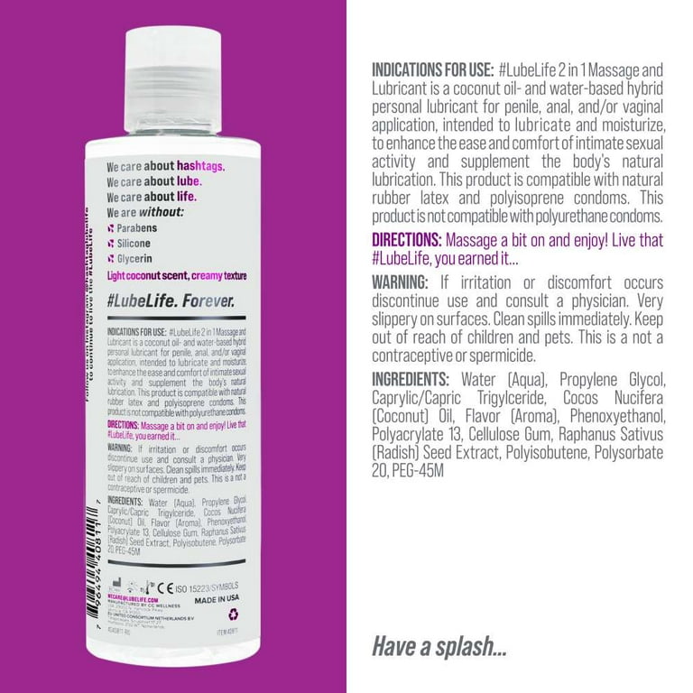 $123/mo - Finance #LubeLife Water Based Personal Lubricant, 275