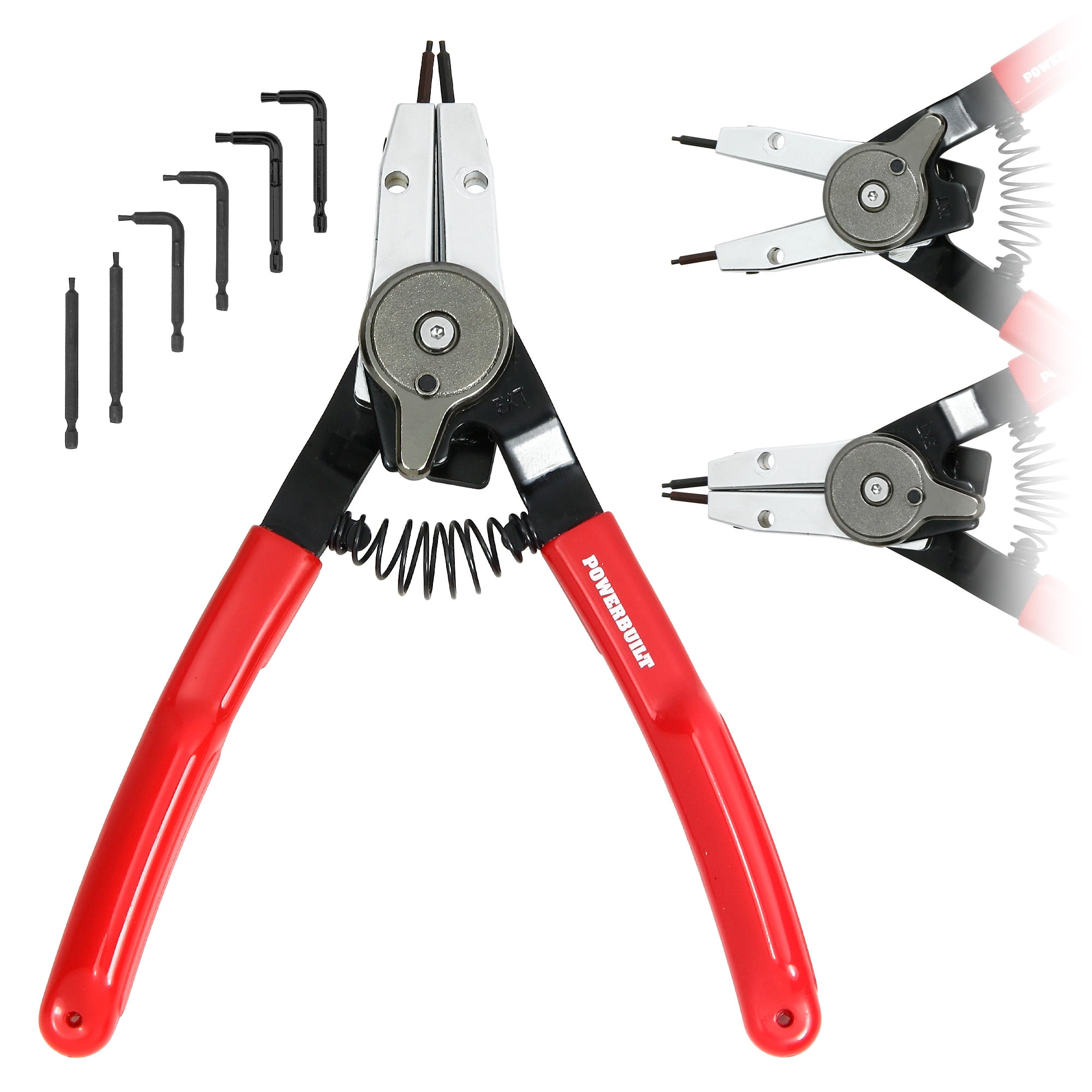 Automotive Tools & Supplies Snap Ring Pliers With Reversible Action
