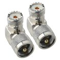 thumbnail image 4 of Uhf Male To Uhf Female Connector So239 Connector Pl259 Right Angle Angled Pl259 Connector Uhf Plug Uhf 90, 4 of 5