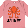 thumbnail image 4 of Inktastic Seattle Octopus Washington Vacation Boys or Girls Long Sleeve Baby Bodysuit, 4 of 5