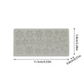 thumbnail image 3 of Huayishang Silicone Molds A Variety of Snowflake Collection Decoration Fondant Cake Silicone Mold Baking Dry Biscuit Mold Gray, Kitchen Essentials Clearance Sale Grey, 3 of 3