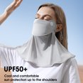 thumbnail image 1 of Cycling Bandana Breathable Sun Protection Earloop Design Men Women Cycling Scarf Bandana for Outdoor, 1 of 7
