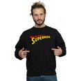 thumbnail image 2 of DC Comics Mens Superman Telescopic Loco Sweatshirt, 2 of 5