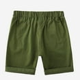 thumbnail image 6 of WOLLED Toddler Baby Boys' Shorts Kids Summer Cotton Short Casual Solid Color Pants with Pockets for 1-10 Years Old, 6 of 10