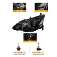 thumbnail image 2 of For 2013-2015 Nissan Altima Sedan Black Headlights Assembly Lamps w/Bulbs Pair, 2 of 8