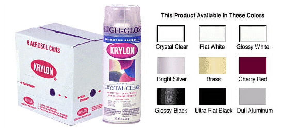 KRYLON KP1301 Crystal Clear Spray Paint