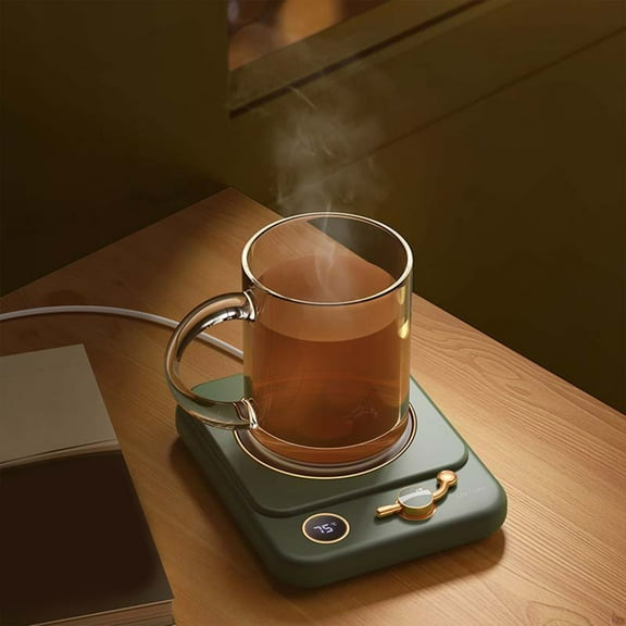 Gnmfd Coffee Mug Warmer USB Desk Beverage Heater for Coffee Tea Cocoa Milk, Intelligent Constant Temperature with Safe Low Power Operation, Perfect Office Home Desk Counter Drink Accessory