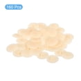 thumbnail image 3 of Unique Bargains 160PCS Screw Cap Covers, 17mm Plastic Screw Decorative Caps for Phillips Cam Self-Tapping Screws, White Maple, 3 of 6
