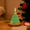 thumbnail image 4 of Mecorevxz Cute Christmas Tree Shaped Aromatherapy Candles, Home Decor Candle, Scented Candle Party Christmas Home Decoration Gifts Room Decor(Green), 4 of 7