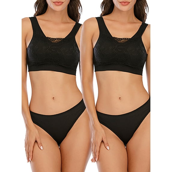 YouLoveIt Women Lace Sport Bras Breathable Sports Bra Sport Fitness Vest Lace Bra Yoga Running Fitness Workout Stretch Fitness Gym Lace Crop Top Sleep Bra